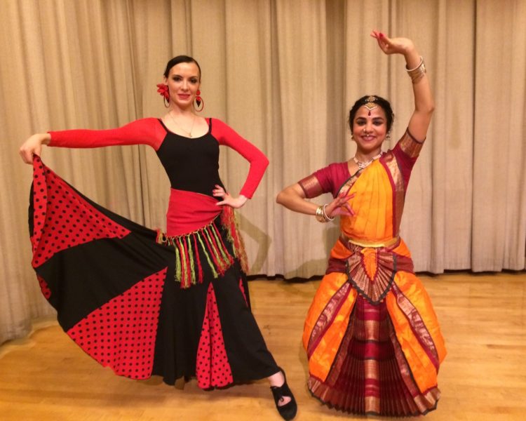Tatyana and fellow teaching artist Malini Srinivasan