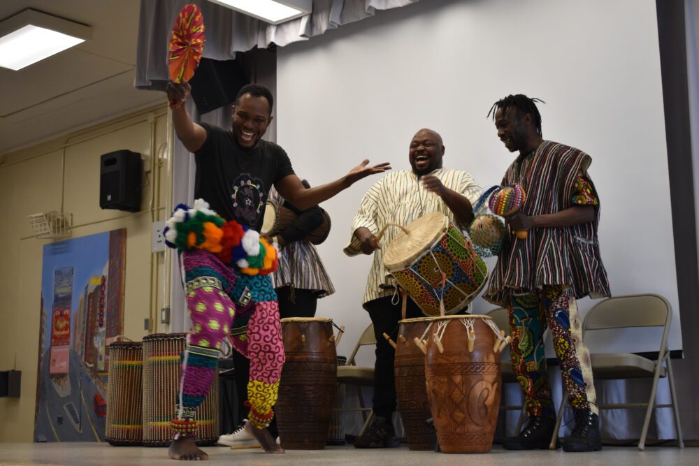 Fofoo Attiso performs with African Dance Rhythms